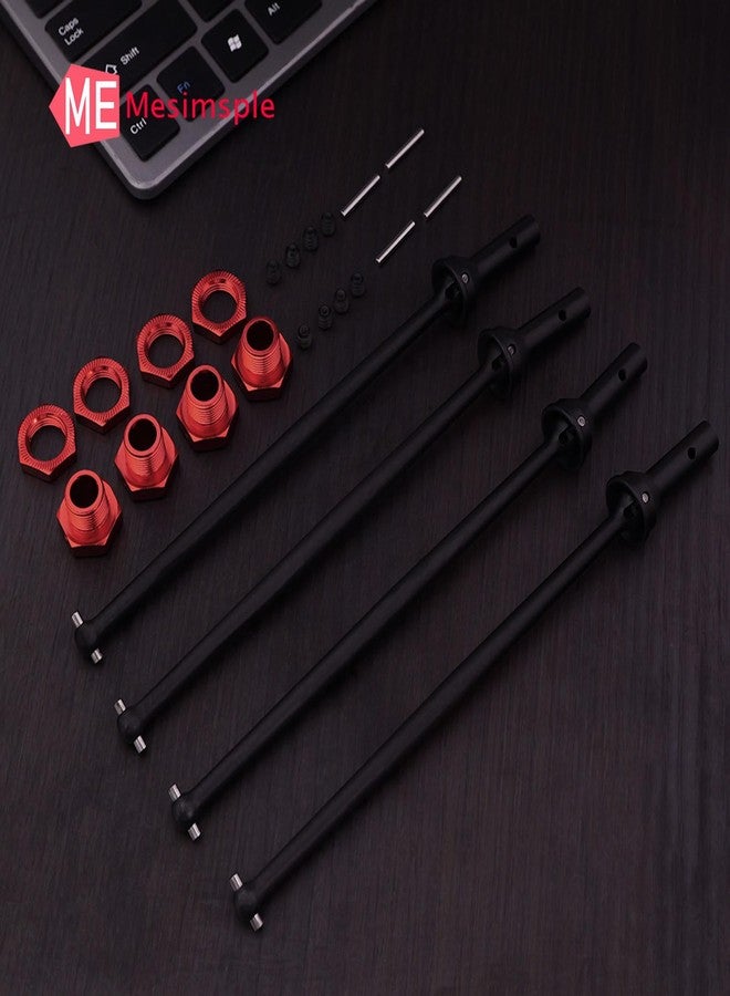 Mesimsple Steel Fireteam 6S BLX Drive Shaft & Wheel Hex Hub for Arrma 1/7 Fireteam Front Rear CVD Driveshaft Upgrades Part - Image 3